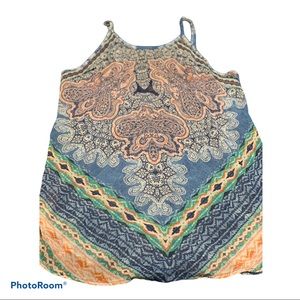 OP Shear Multi-Color Top